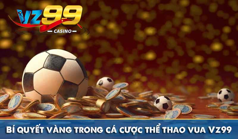Cá Cược Bóng Đá – Bắt Kèo Chuẩn, Thắng Lớn Mỗi Ngày 5 Bí quyết vàng trong cá cược thể thao vua Vz99