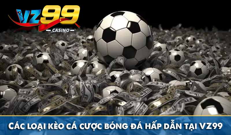 Cá Cược Bóng Đá – Bắt Kèo Chuẩn, Thắng Lớn Mỗi Ngày 3 Các loại kèo cá cược bóng đá hấp dẫn tại VZ99